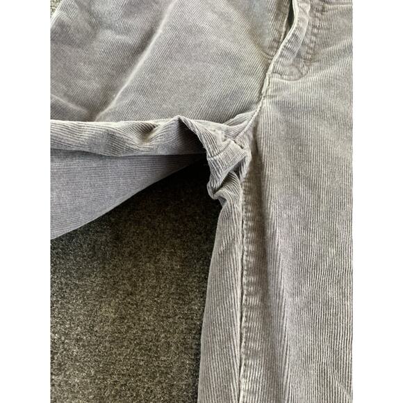 St John’s Bay Women’s Corduroy Pants Straight Fit Bootcut Gray Size 6 P - Picture 13 of 16